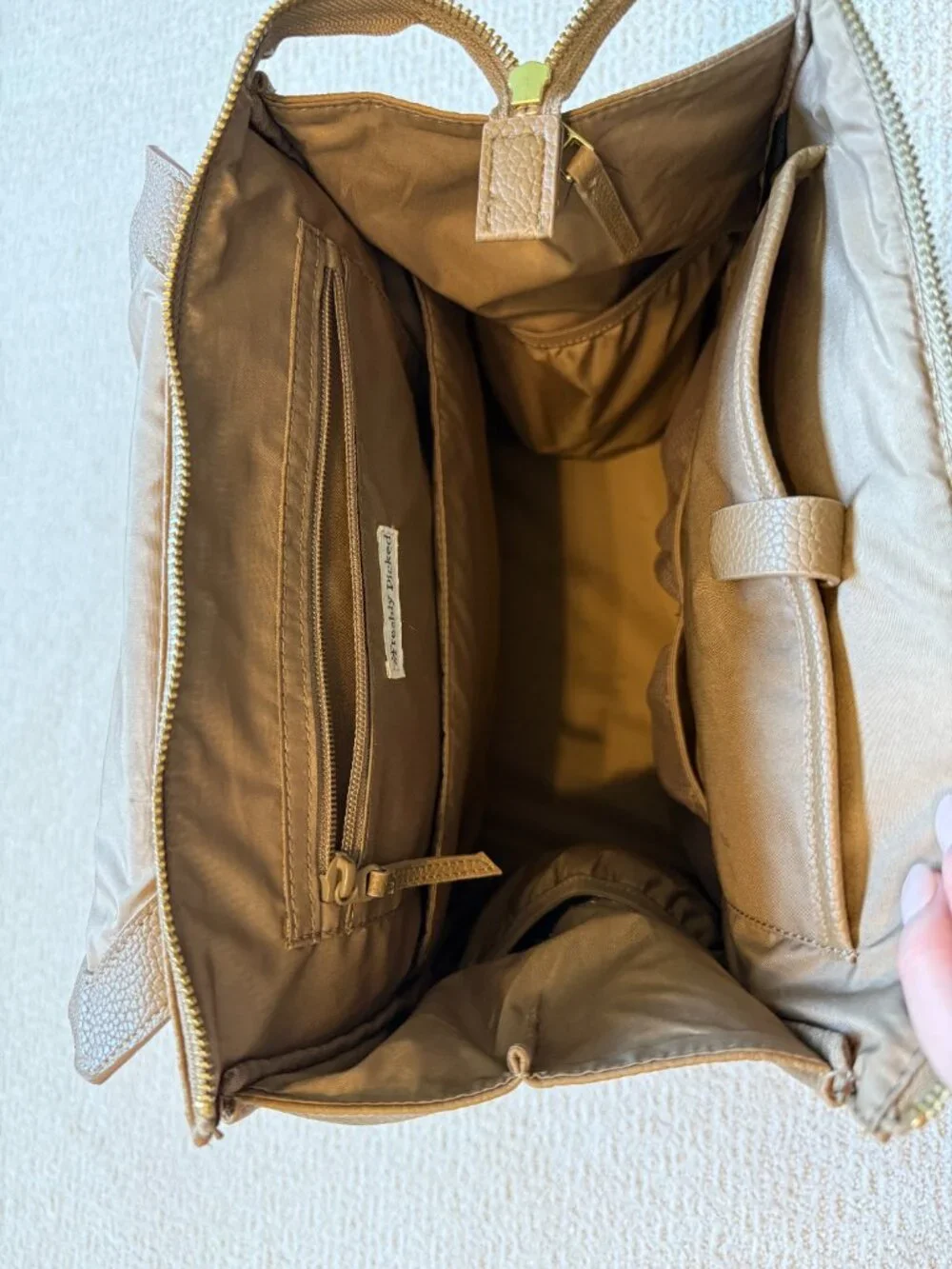 Freshly Picked Diaper Bag in Toffee